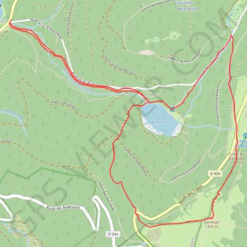 Itinéraire 2023-02-07 Pont Blanchemer Firstmiss Rainkopf 8km Ng, distance, dénivelé, altitude, carte, profil, trace GPS