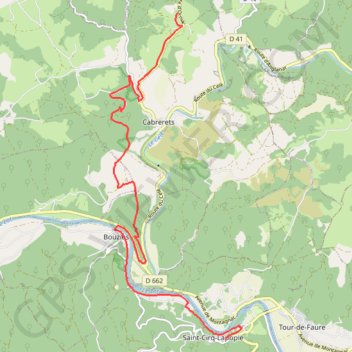 Itinéraire J-4, distance, dénivelé, altitude, carte, profil, trace GPS