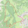 Itinéraire Ausois, le Drozet, les Moulins, distance, dénivelé, altitude, carte, profil, trace GPS