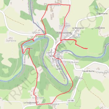 Itinéraire track, distance, dénivelé, altitude, carte, profil, trace GPS