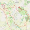 Itinéraire Vallée Québriac via Tinténiac - Saint-Domineuc, distance, dénivelé, altitude, carte, profil, trace GPS