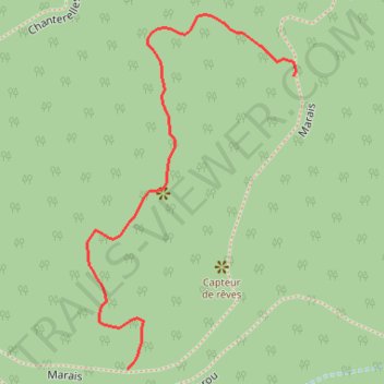 Itinéraire Sentier Pas de Loup, distance, dénivelé, altitude, carte, profil, trace GPS