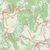 Itinéraire Gageac - Le tour du Périgord, distance, dénivelé, altitude, carte, profil, trace GPS