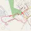 Itinéraire Tracé 2 nov. 2018 14:25:04, distance, dénivelé, altitude, carte, profil, trace GPS