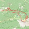 Itinéraire Ventoux par le plan (Beaumont), distance, dénivelé, altitude, carte, profil, trace GPS