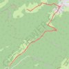 Itinéraire Autour de la Sambine - Prémanon, distance, dénivelé, altitude, carte, profil, trace GPS