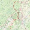 Itinéraire Ébreuil > Mont Dore, distance, dénivelé, altitude, carte, profil, trace GPS