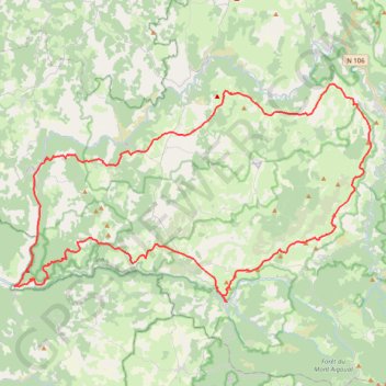 Itinéraire Tour du Causse Méjean, distance, dénivelé, altitude, carte, profil, trace GPS