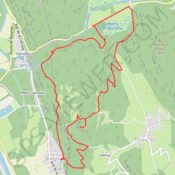 Itinéraire Croix de Saint-Clair par le Pas de la Roche, distance, dénivelé, altitude, carte, profil, trace GPS