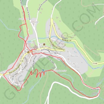 Itinéraire Le circuit du monastère (Aubazine), distance, dénivelé, altitude, carte, profil, trace GPS
