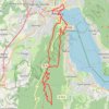 Itinéraire Maxi Race Bénévent - Annecy-le-Vieux, distance, dénivelé, altitude, carte, profil, trace GPS