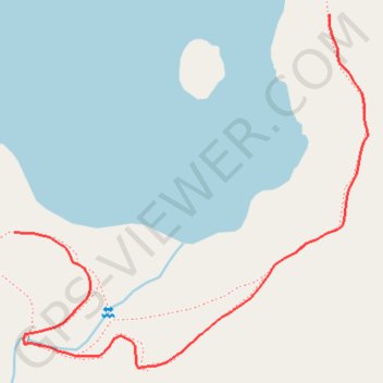 Itinéraire Tour-Lac-Allos (3).MP4, distance, dénivelé, altitude, carte, profil, trace GPS