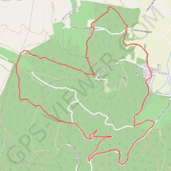 Itinéraire Autour de l'oppidum de Gaujac, distance, dénivelé, altitude, carte, profil, trace GPS