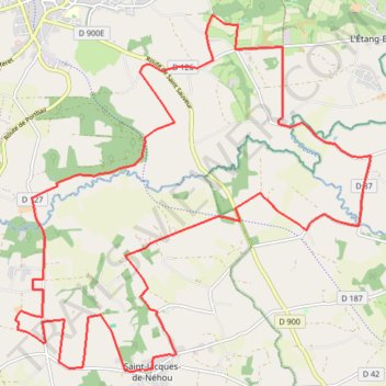 Itinéraire 2 - circuit-telethon-2025-26-kms, distance, dénivelé, altitude, carte, profil, trace GPS