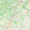 Itinéraire Châteauneuf-sur-Charente - Barbezieux-Saint-Hilaire, distance, dénivelé, altitude, carte, profil, trace GPS