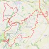Itinéraire 1 - trail2025_37, distance, dénivelé, altitude, carte, profil, trace GPS