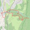 Itinéraire Au fil du Ruisseau du Grenant - La Bridoire, distance, dénivelé, altitude, carte, profil, trace GPS