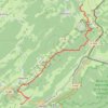 Itinéraire Les Rousses-Lajoux, distance, dénivelé, altitude, carte, profil, trace GPS