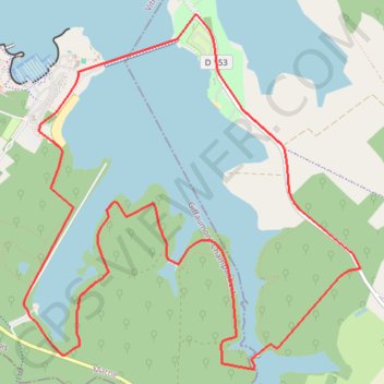 Itinéraire Lac du Der en Champagne - Entre Dame et Chevalier, distance, dénivelé, altitude, carte, profil, trace GPS