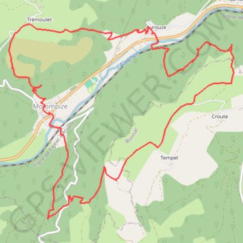 Itinéraire Des Pierres et des hommes - Molompize, distance, dénivelé, altitude, carte, profil, trace GPS