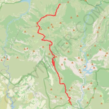 Itinéraire Ruta enduro Santa Eulalia la Mayor-cuello Bail-pico Gabardie..., distance, dénivelé, altitude, carte, profil, trace GPS