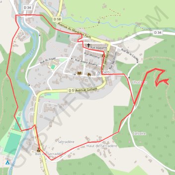 Itinéraire Tour d'Aspet, distance, dénivelé, altitude, carte, profil, trace GPS
