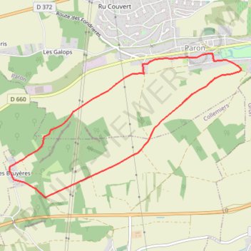 Itinéraire la pompe-20436337, distance, dénivelé, altitude, carte, profil, trace GPS