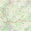 Itinéraire GR 5 : De Bayonville-Sur-Mad (Meurthe-et-Moselle) à Dieuze (Moselle), distance, dénivelé, altitude, carte, profil, trace GPS