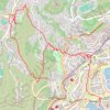 Itinéraire Monaco - La Turbie, distance, dénivelé, altitude, carte, profil, trace GPS