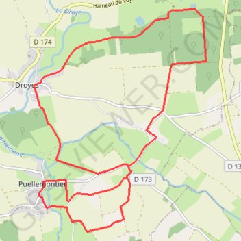 Itinéraire Lac du Der en Champagne - Promenade à la campagne, distance, dénivelé, altitude, carte, profil, trace GPS