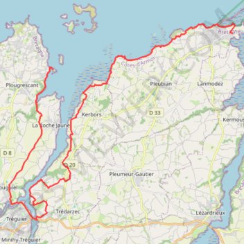 Itinéraire trace, distance, dénivelé, altitude, carte, profil, trace GPS