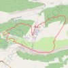 Itinéraire Audibergue - Circuit Crêtes, distance, dénivelé, altitude, carte, profil, trace GPS