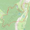 Itinéraire La Grande Sure par le Pas de Lorzier, retour par les Pierres Droites, distance, dénivelé, altitude, carte, profil, trace GPS