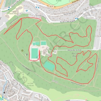 Itinéraire Darnétal Course à pied, distance, dénivelé, altitude, carte, profil, trace GPS