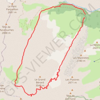 Itinéraire Sainte Anne le Grand Bérard, distance, dénivelé, altitude, carte, profil, trace GPS
