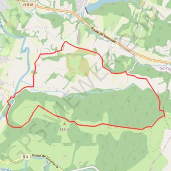 Itinéraire Les redoutes de Saint Pé sur Nivelle, distance, dénivelé, altitude, carte, profil, trace GPS