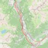 Itinéraire Saint-Maurice à Martigny, distance, dénivelé, altitude, carte, profil, trace GPS