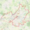 Itinéraire vitre_castelathon_final, distance, dénivelé, altitude, carte, profil, trace GPS