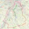 Itinéraire Toulouse (101,7 km), distance, dénivelé, altitude, carte, profil, trace GPS