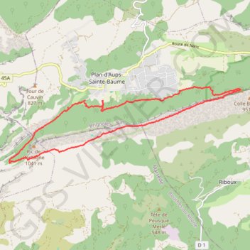 Itinéraire Le Pic de Bertagne, distance, dénivelé, altitude, carte, profil, trace GPS