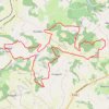 Itinéraire Hautefage 2025 Cavaliers 26,6 km, distance, dénivelé, altitude, carte, profil, trace GPS