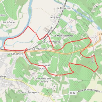 Itinéraire 16-359, distance, dénivelé, altitude, carte, profil, trace GPS