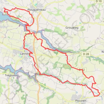Itinéraire Boucle Lilia, distance, dénivelé, altitude, carte, profil, trace GPS