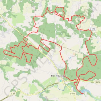 Itinéraire Rando de Brandivy, distance, dénivelé, altitude, carte, profil, trace GPS