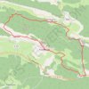 Itinéraire Roquefixade - Péreille, distance, dénivelé, altitude, carte, profil, trace GPS