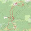 Itinéraire Le Rocher de Peyremaux - Lespinassière, distance, dénivelé, altitude, carte, profil, trace GPS