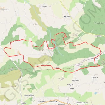 Itinéraire Crête et Tourbières, distance, dénivelé, altitude, carte, profil, trace GPS
