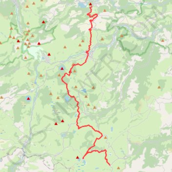 Itinéraire Jour3, distance, dénivelé, altitude, carte, profil, trace GPS
