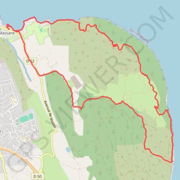 Itinéraire Saint mitre garage 27 sept. 2015 14:04:57, distance, dénivelé, altitude, carte, profil, trace GPS