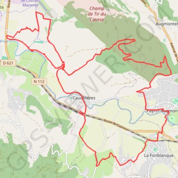 Itinéraire Balade sur le Causse - Saint-Alby, distance, dénivelé, altitude, carte, profil, trace GPS